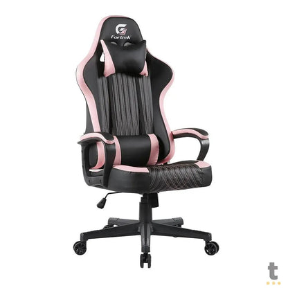 Cadeira Gamer Fortrek Vickers Preta/Rosa - 70523 Truedata