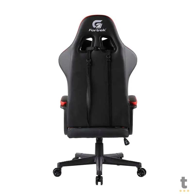Cadeira Gamer Fortrek Vickers Preta/Vermelha - 70520 Truedata