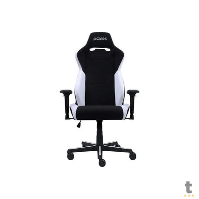 Cadeira Gamer PCYes Mad Racer V8 Turbo Branca / Preta V8TBMADBC - 33440