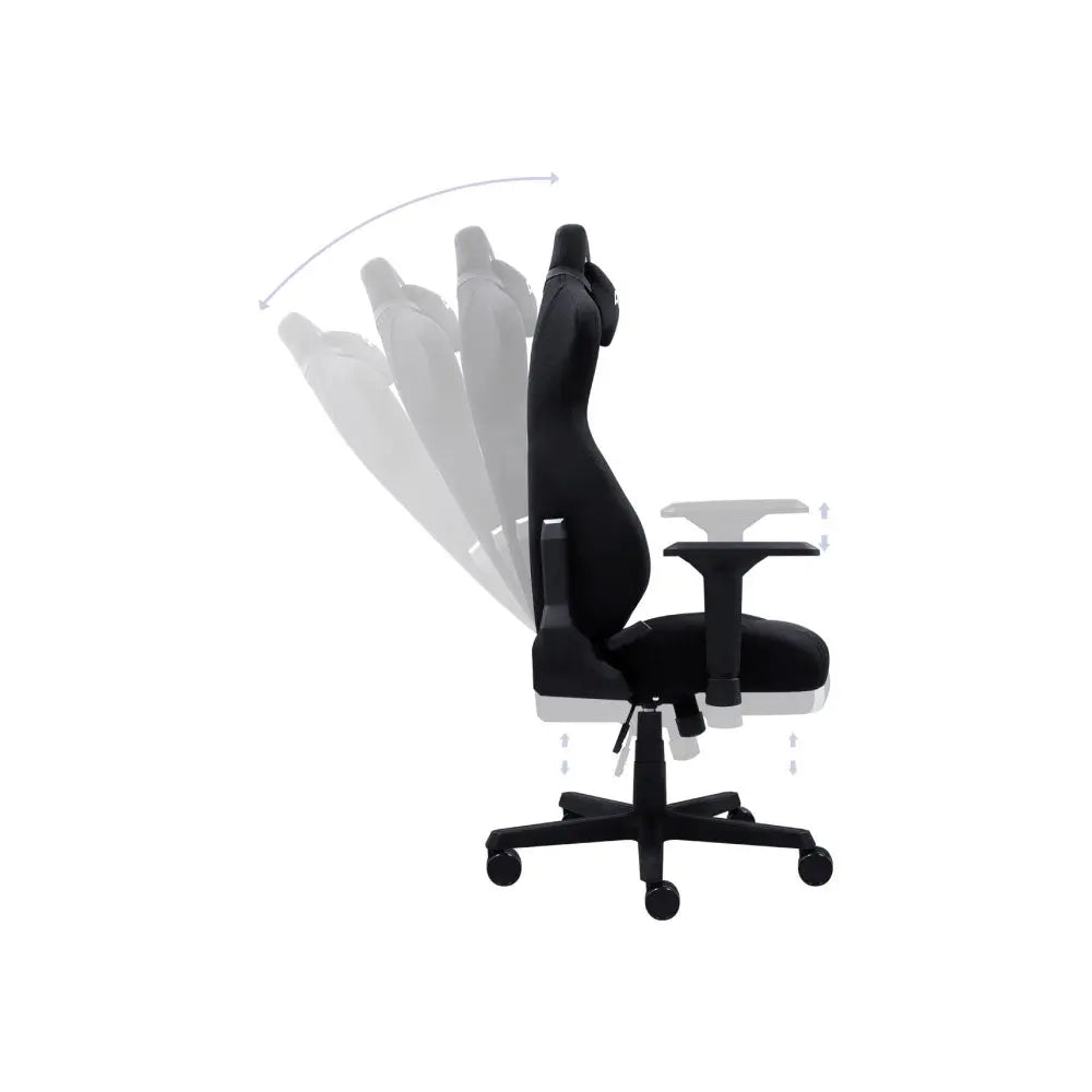 Cadeira Gamer PCYes Mad Racer V8 Turbo Full Black V8TBMADPT - 33442 Truedata