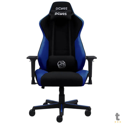 Cadeira Gamer PCYes Mad Racer V8 Turbo Preta / Azul - V8TBMADAZ