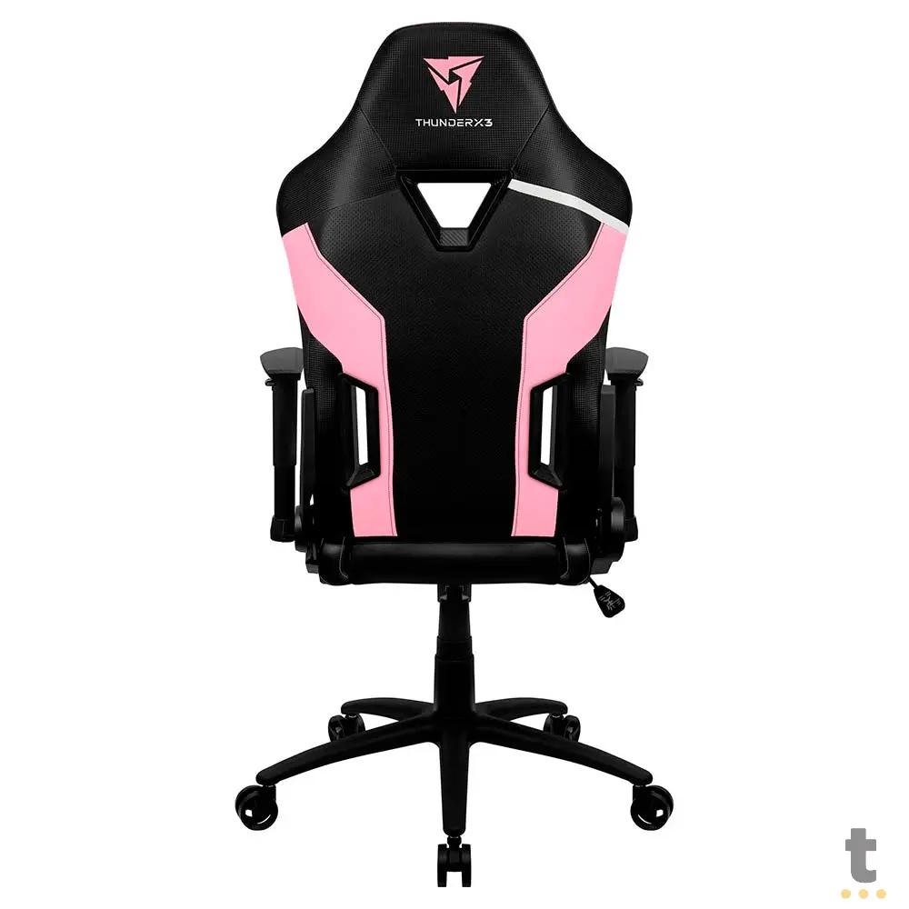 Cadeira Gamer ThunderX3 TC3 Sakura Preta / Rosa - 78309 Truedata