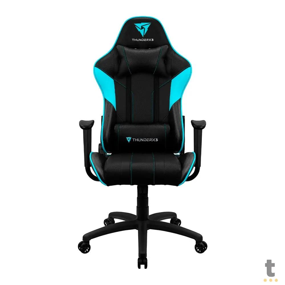 Cadeira Gamer Thunderx3 Ec3 Preta / Azul Truedata