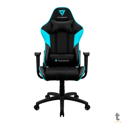 Cadeira Gamer Thunderx3 Ec3 Preta / Azul Truedata