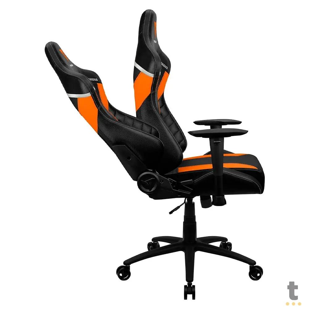 Cadeira Gamer Thunderx3 Tc3 Tiger Orange Preta/Laranja Truedata