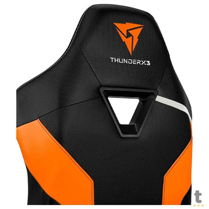 Cadeira Gamer Thunderx3 Tc3 Tiger Orange Preta/Laranja Truedata