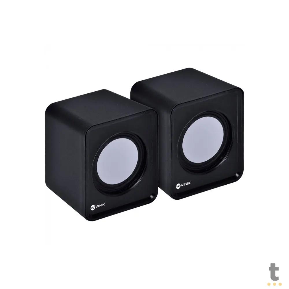 Caixa De Som 2.0 Usb Vinik 5V 2X 1W - VS-01 Truedata