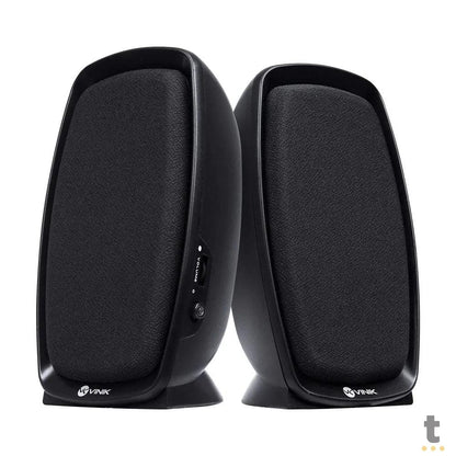 Caixa De Som 2.0 Vinik Practical 10W USB P2 Preta - CXPR10W Truedata