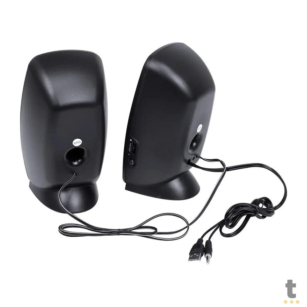 Caixa De Som 2.0 Vinik Practical 10W USB P2 Preta - CXPR10W Truedata