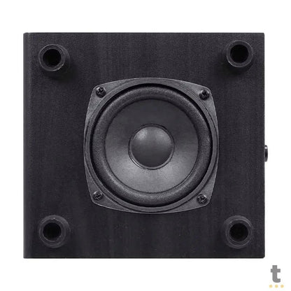 Caixa De Som 2.1 Vinik Satelite em Madeira C/ Subwoffer 16W USB P2 Preta - CXTU16W Truedata