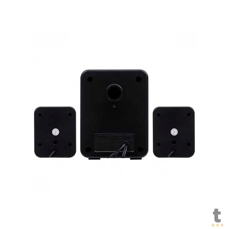 Caixa De Som 2.1 Vinik Standard Way C/ Subwoffer 11W USB P2 Preta - CXST11W Truedata