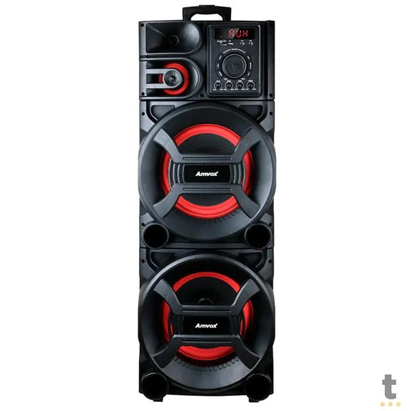 Caixa De Som Amplificada Bluetooth Amvox ACA 1501W Led - 56987