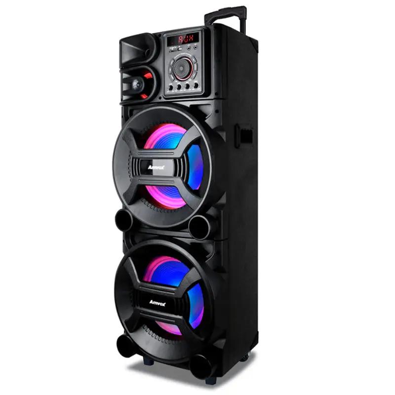 Caixa De Som Amplificada Bluetooth Amvox ACA 1501W Led - 56987 Truedata