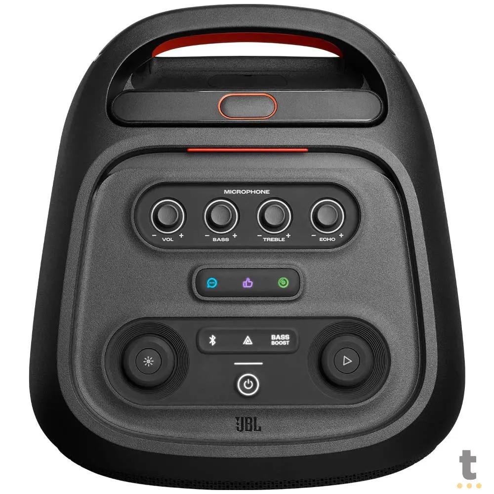 Caixa De Som Amplificada Bluetooth Jbl PartyBox Stage 320 240w Rms Preta C/ Led - 28913745 Truedata