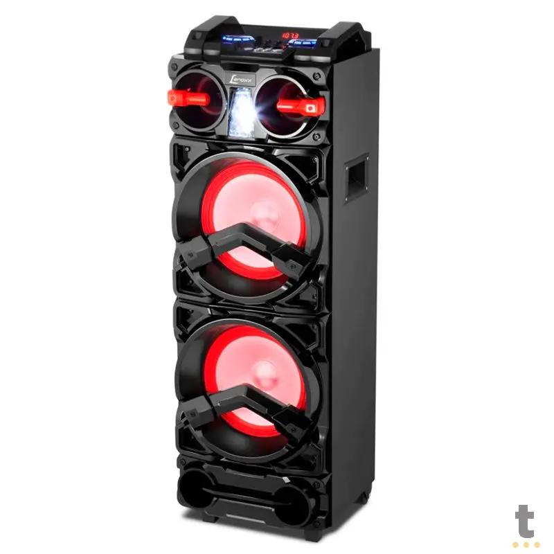 Caixa De Som Amplificada Bluetooth Lenoxx CA3900 1000W Led - 286001 Truedata