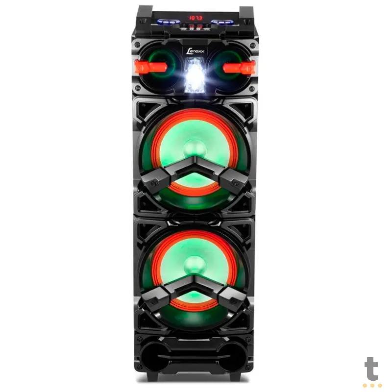 Caixa De Som Amplificada Bluetooth Lenoxx CA3900 1000W Led - 286001 Truedata