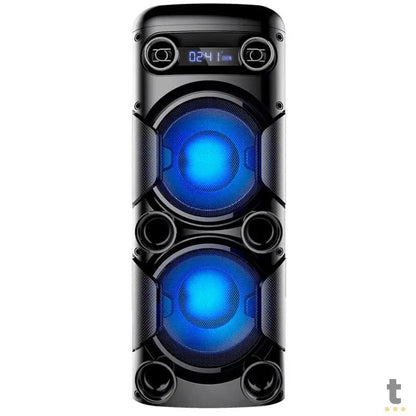 Caixa De Som Amplificada Bluetooth Multilaser Mini Torre 900W Led - SP380 Truedata