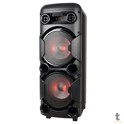 Caixa De Som Amplificada Bluetooth Multilaser Mini Torre 900W Led - SP380 Truedata