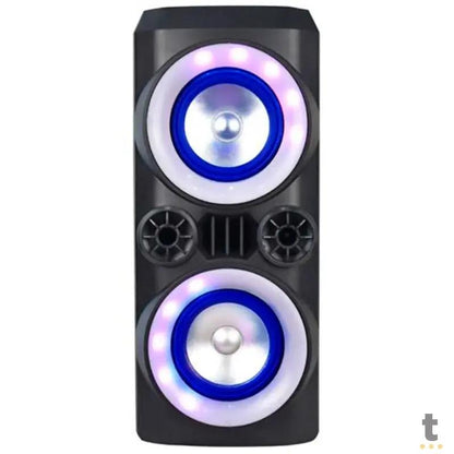 Caixa De Som Amplificada Bluetooth Multilaser Neon X 300W Led - SP379 Truedata