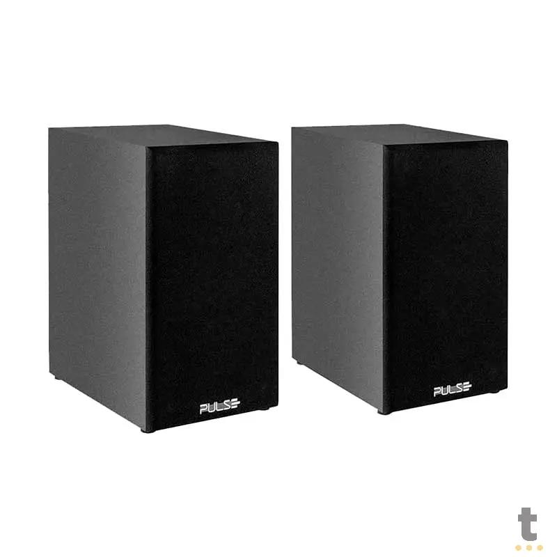 Caixa De Som Bluetooth/FM/Usb/CD Pulse Mini System 250w Vintage Retro - SP387 Truedata