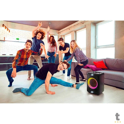 Caixa De Som Bluetooth Philips Party X3206 80w Preta - 286152 Truedata