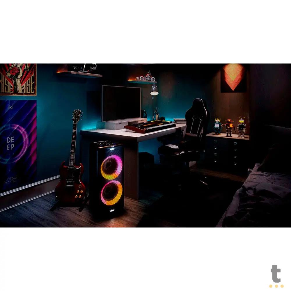 Caixa De Som Bluetooth Philips Party X5206 160w Preta - 286153 Truedata