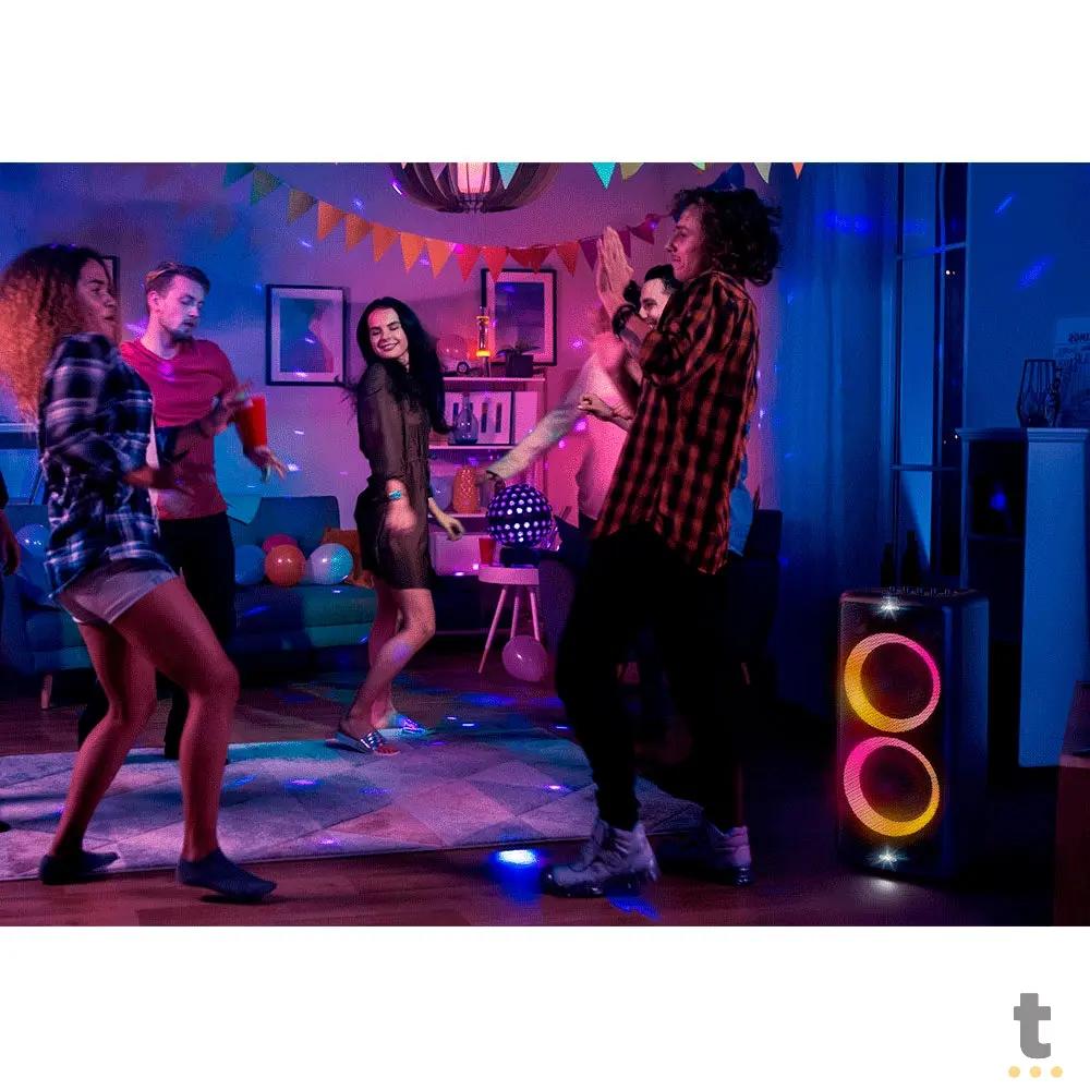 Caixa De Som Bluetooth Philips Party X5206 160w Preta - 286153 Truedata