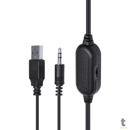 Caixa De Som Gamer 2.0 Vinik Crusade 6W Led Azul USB P2 - 34860 Truedata