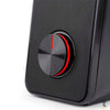 Caixa De Som Gamer 2.1 Redragon Stentor 5W Led Vermelho USB P2 - GS500 Truedata