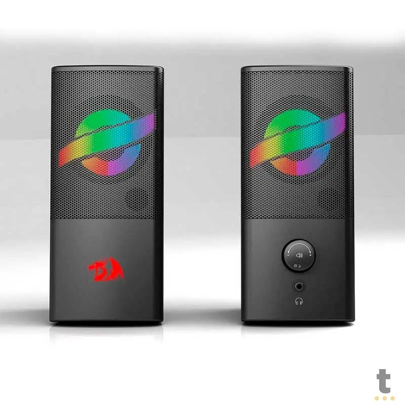 Caixa De Som Gamer Redragon Air 10W RGB USB P2 - GS530 Truedata