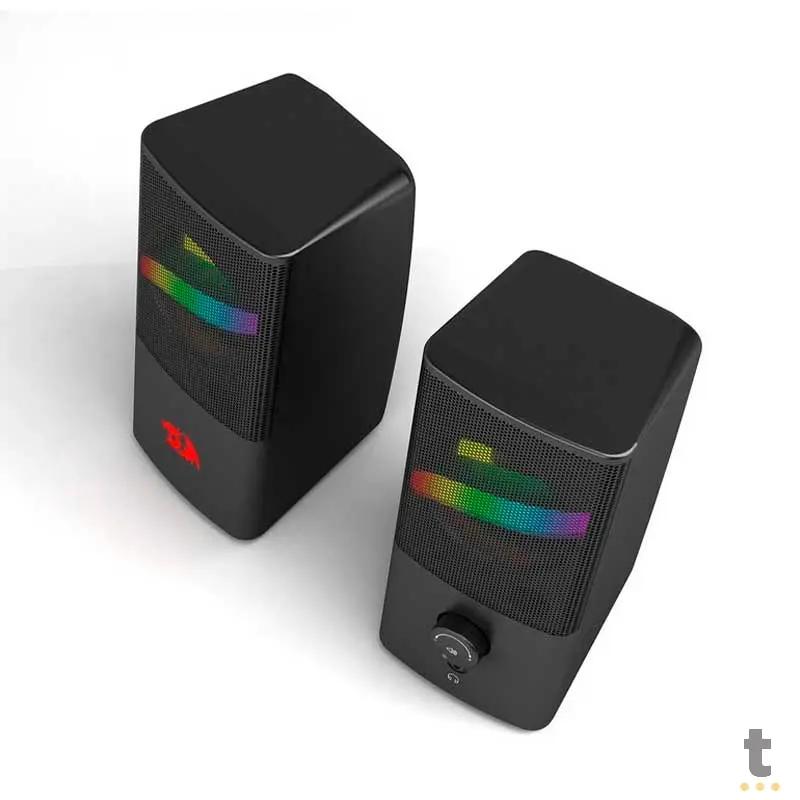 Caixa De Som Gamer Redragon Air 10W RGB USB P2 - GS530 Truedata