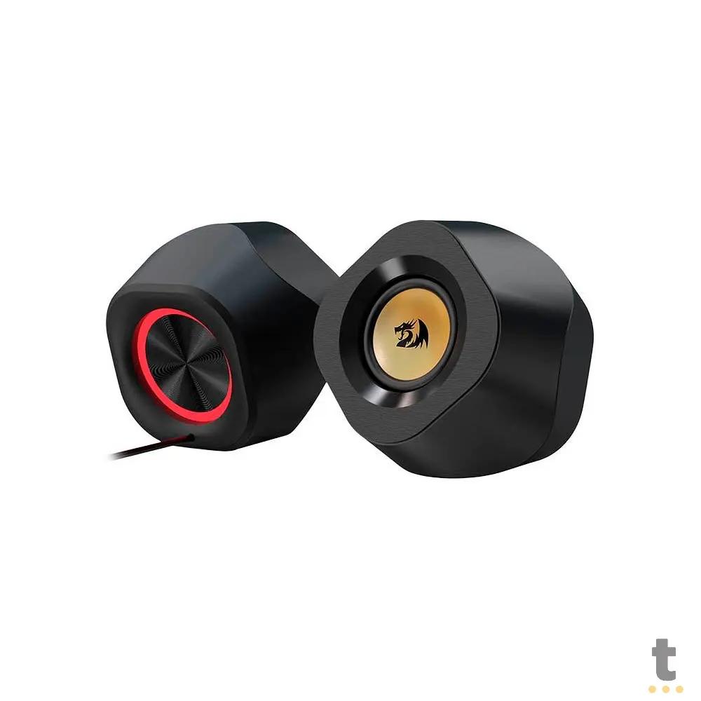 Caixa De Som Gamer Redragon Kaidas 2.0 2x 3W RGB USB P2 - GS590 Truedata