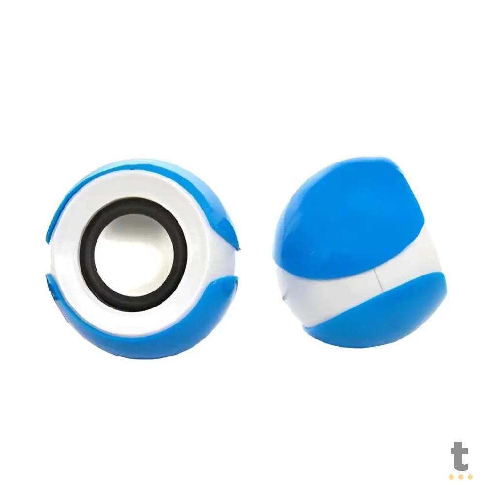 Caixa De Som Mini Multimidia Speaker 2.0 USB P2 - D-06A Truedata