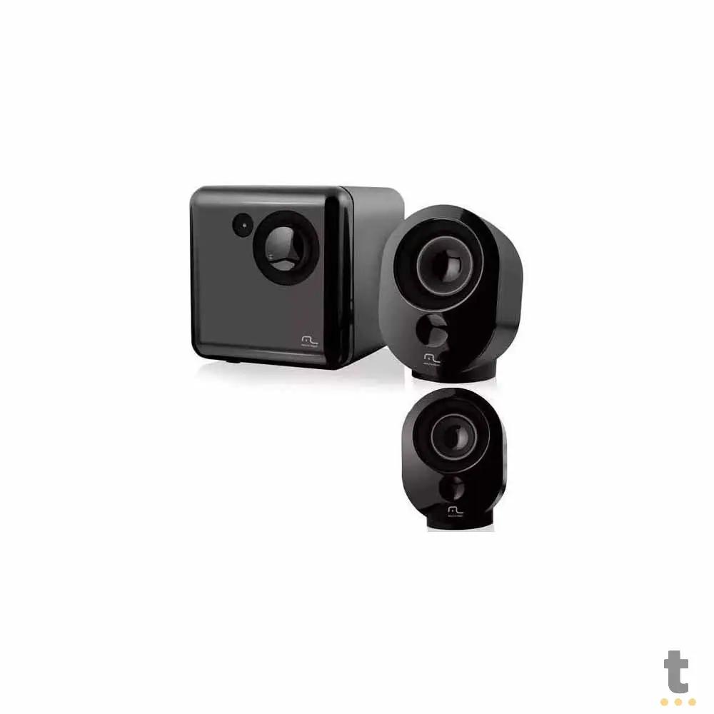 Caixa De Som Multimidia 2.1 C/ Subwoofer Multi Rms 15W Usb - SP166 Truedata