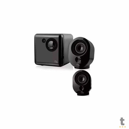 Caixa De Som Multimidia 2.1 C/ Subwoofer Multi Rms 15W Usb - SP166 Truedata