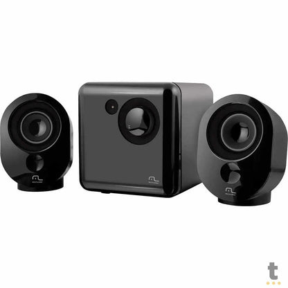 Caixa De Som Multimidia 2.1 C/ Subwoofer Multi Rms 15W Usb - SP166 Truedata