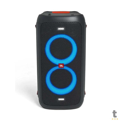 Caixa De Som Portátil Bluetooth Jbl PartyBox 100 60w Preta - JBLPARTYBOX100BR Truedata