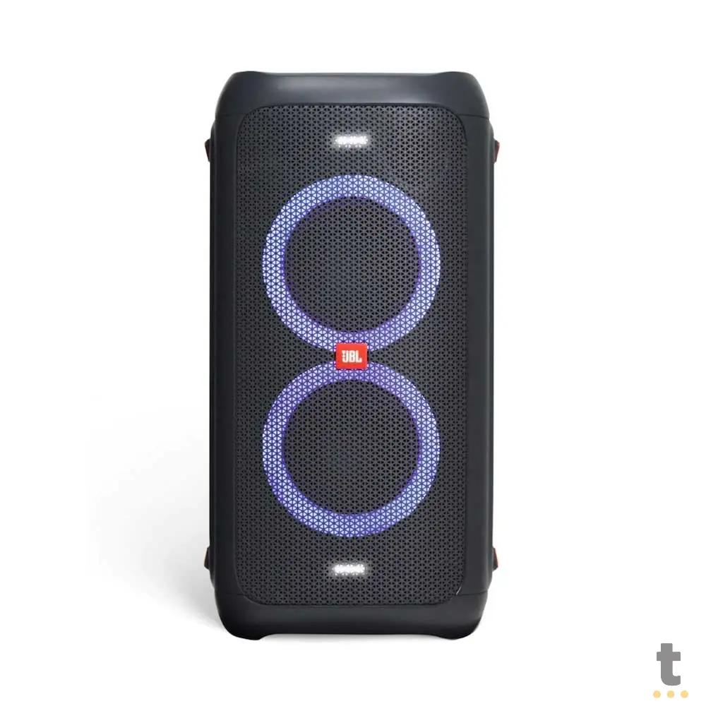 Caixa De Som Portátil Bluetooth Jbl PartyBox 100 60w Preta - JBLPARTYBOX100BR Truedata