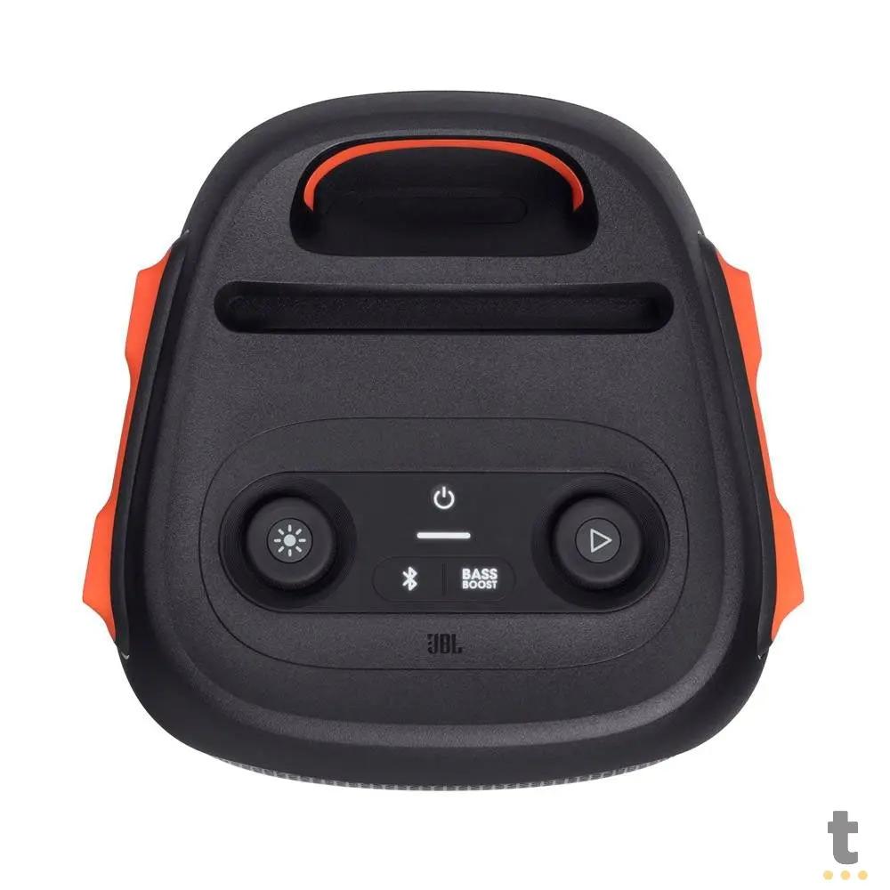 Caixa De Som Portátil Bluetooth Jbl PartyBox 110 160w Preta - JBLPARTYBOX110BR Truedata