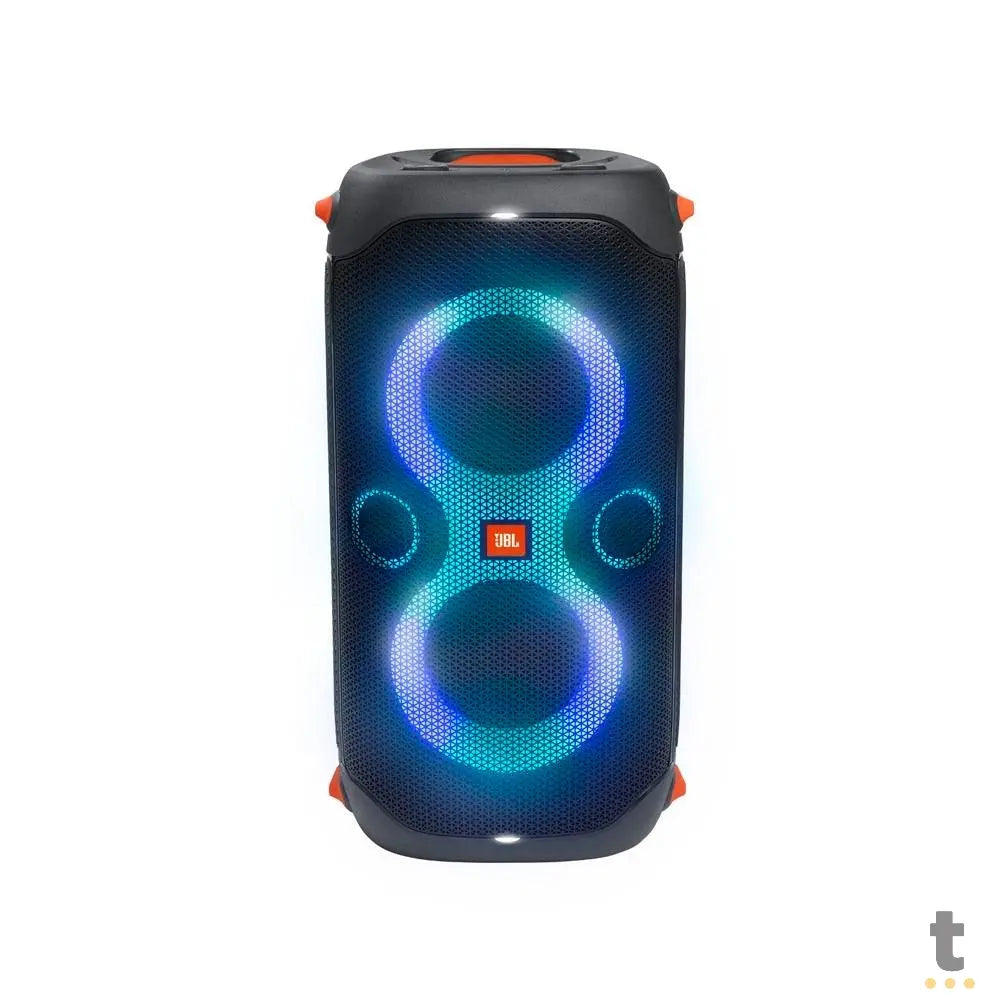 Caixa De Som Portátil Bluetooth Jbl PartyBox 110 160w Preta - JBLPARTYBOX110BR Truedata