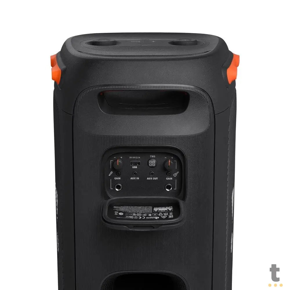 Caixa De Som Portátil Bluetooth Jbl PartyBox 110 160w Preta - JBLPARTYBOX110BR Truedata