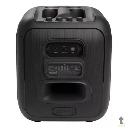 Caixa De Som Portátil Bluetooth Jbl PartyBox Encore C/ 2 Microfones Preta Truedata