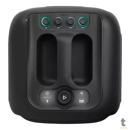 Caixa De Som Portátil Bluetooth Jbl PartyBox Encore C/ 2 Microfones Preta Truedata