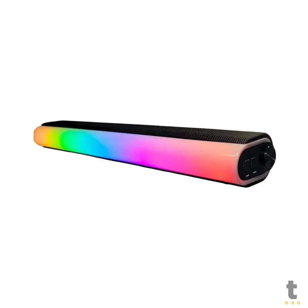 Caixa De Som Soundbar 1500mAh Knup Horus Bluetooth C/ LED - RO853 Truedata