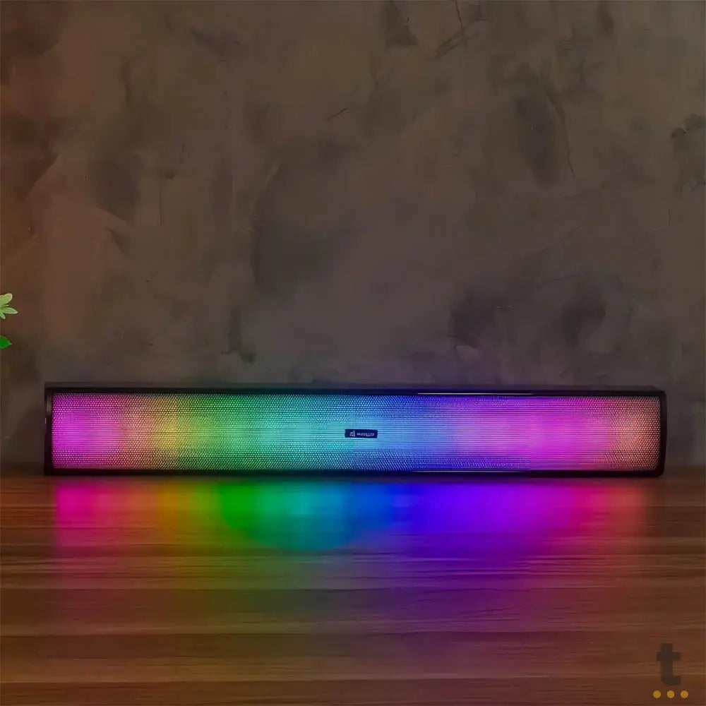 Caixa De Som Soundbar Knup Horus Bluetooth C/ LED RGB - RO834 Truedata