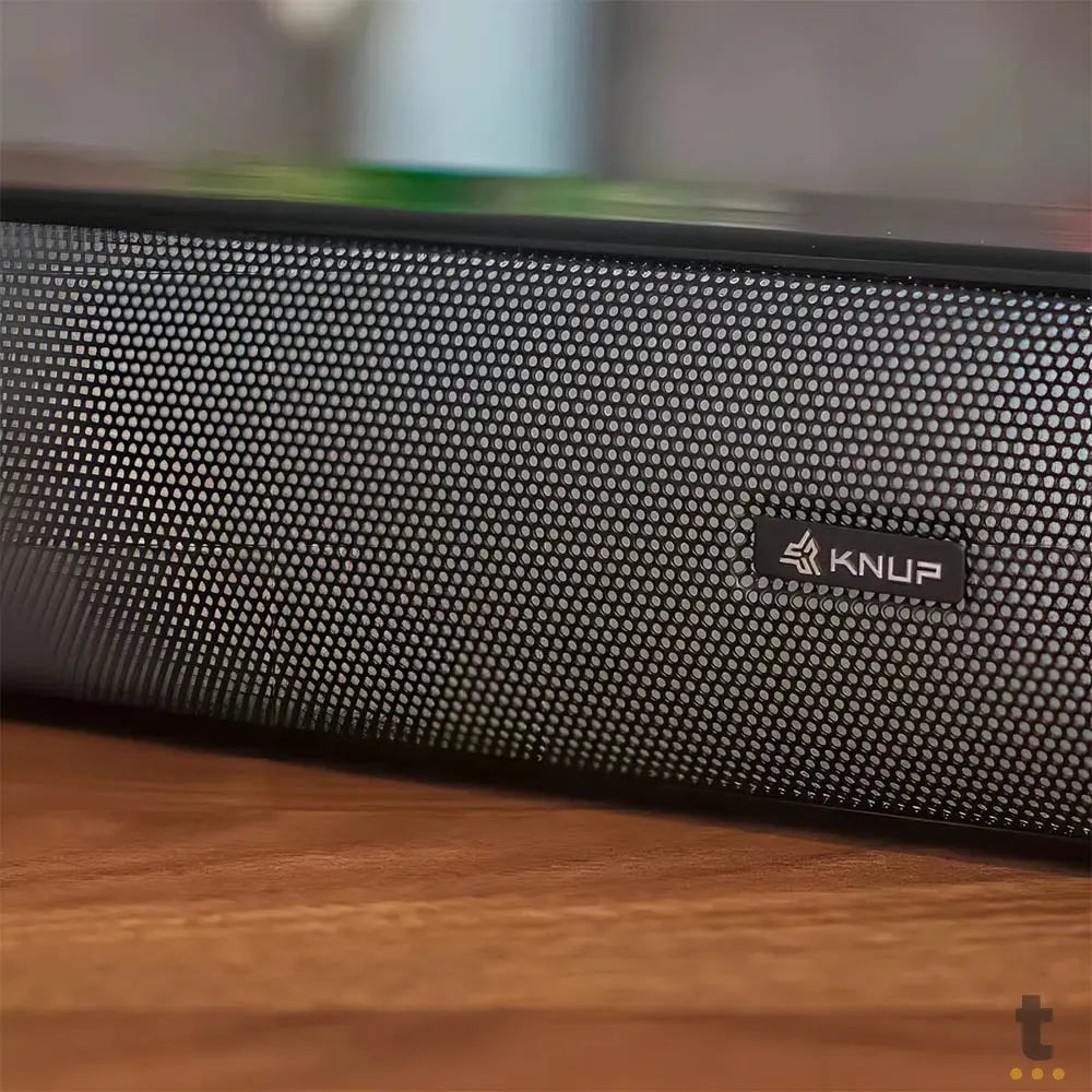 Caixa De Som Soundbar Knup Horus Bluetooth C/ LED RGB - RO834 Truedata