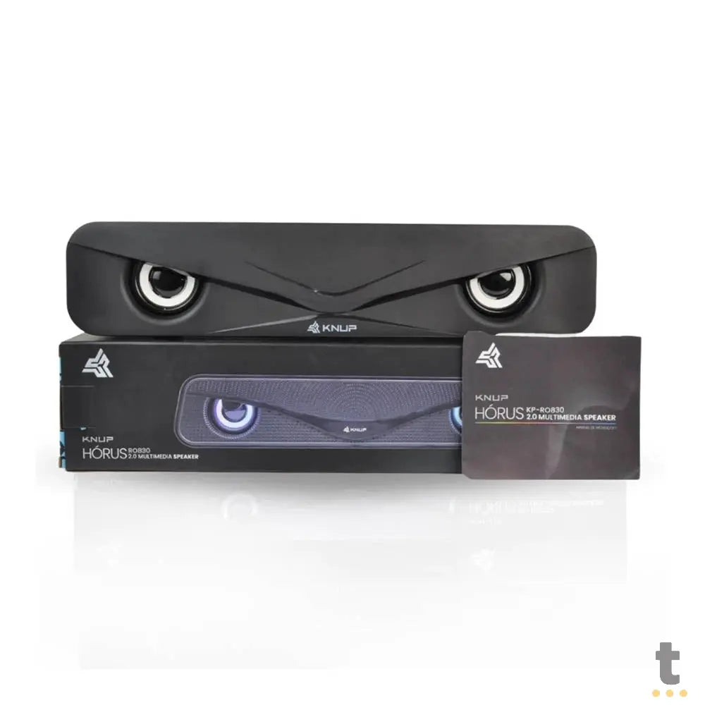 Caixa De Som Soundbar Knup Horus Usb C/ Led - RO830 Truedata