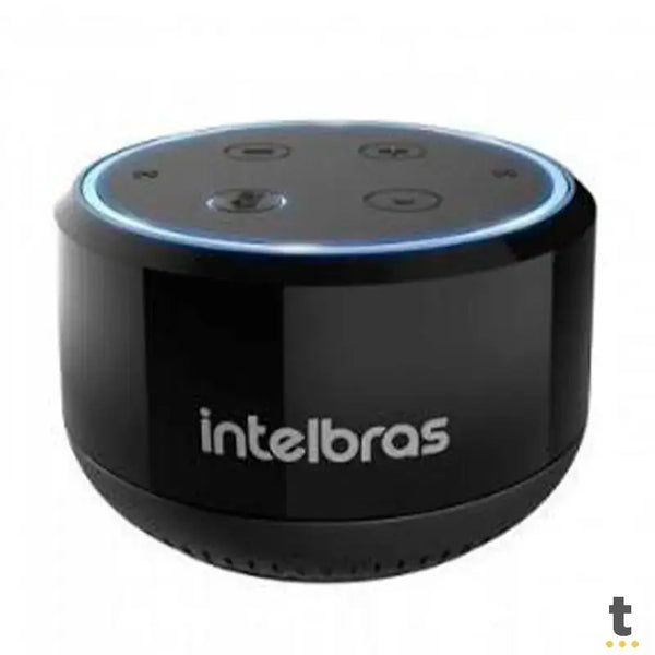 Caixa de Som Alto Falante Inteligente Alexa Intelbras Izy Speak Mini - 4010002