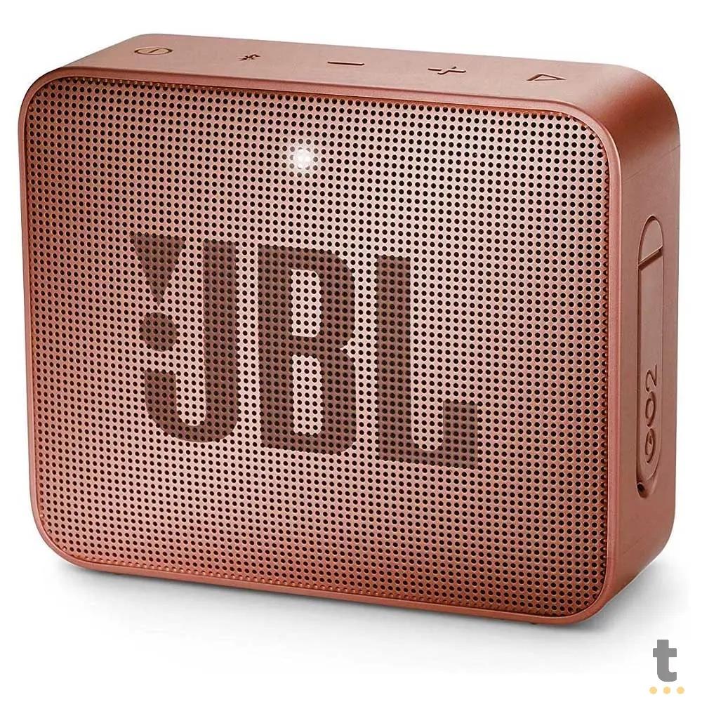 Caixa de Som Bluetooth JBL GO2 3W Canela - JBLGO2CINNAMON Truedata