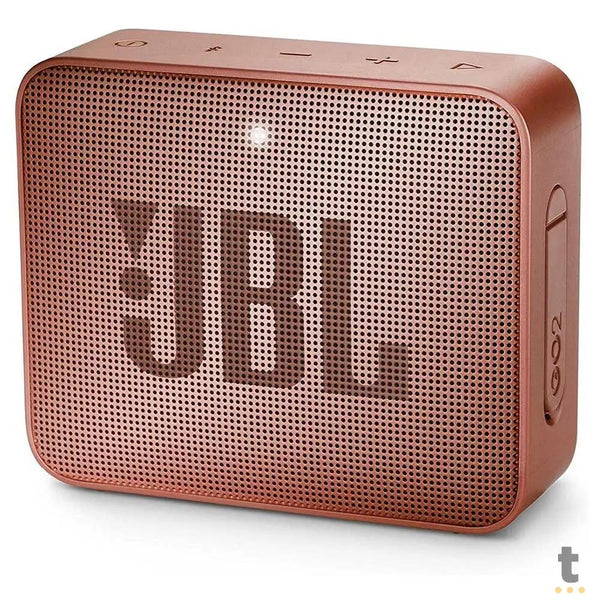 Caixa de Som Bluetooth JBL GO2 3W Canela - JBLGO2CINNAMON